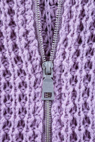 Cremallera Suéter Punto — Foto de Stock
