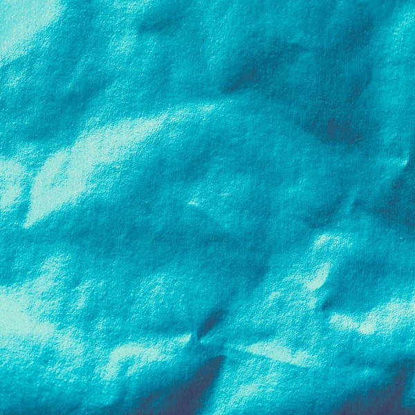 Turquoise foil texture, background, square