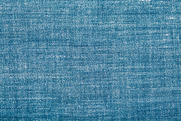 Blue denim fabric texture, banner, copy space