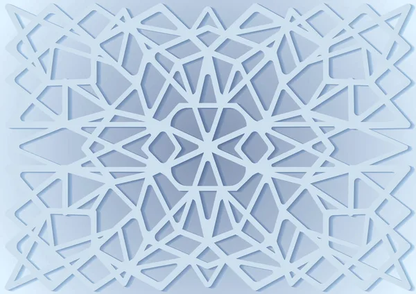Геометрический фон арабесков 3 Стоковая Иллюстрация