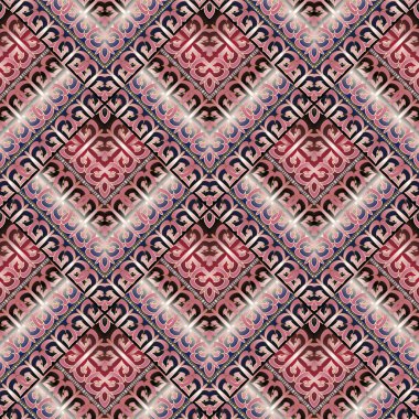 Soyut geometrik seamless modeli. Vektör Yunan anahtar kıvrımlı