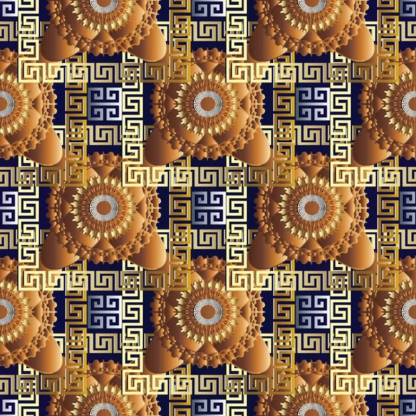 Menderes Yunan anahtar geometrik vektör seamless modeli. 