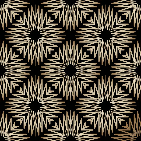 Grunge texturált vektor zökkenőmentes minta. Virágos törzsi etnikai faliszőnyeg háttér. Ismételje meg a hímzés piszkos háttér. Absztrakt kikelt dísz. Geometria formák, vonalak, virágok. Végtelen textúra — Stock Vector