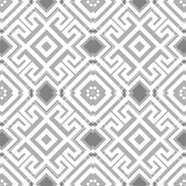 Yunan vektörü kusursuz desen. Süslü geometrik etnik kabile tarzı arka plan. Soyut moda ışık arkaplanı. Geometrik modern Yunanca anahtar yol yordam süsü. Güzel zarif dekoratif tasarım