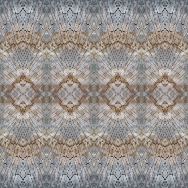 Dokuları pürüzsüz desen. Grunge 'un geçmişi. Modern vektör arkaplanı. Sonsuz ahşap doku. Sınır. Güzel süsler. Dekoratif tasarım. Taş stili. Duvar kağıtları, baskılar, kumaşlar için