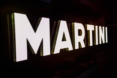 Birim etiketi martini