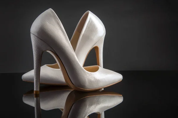 Παπούτσια Λευκά Φωτογραφία Ταπετσαρία — Φωτογραφία Αρχείου