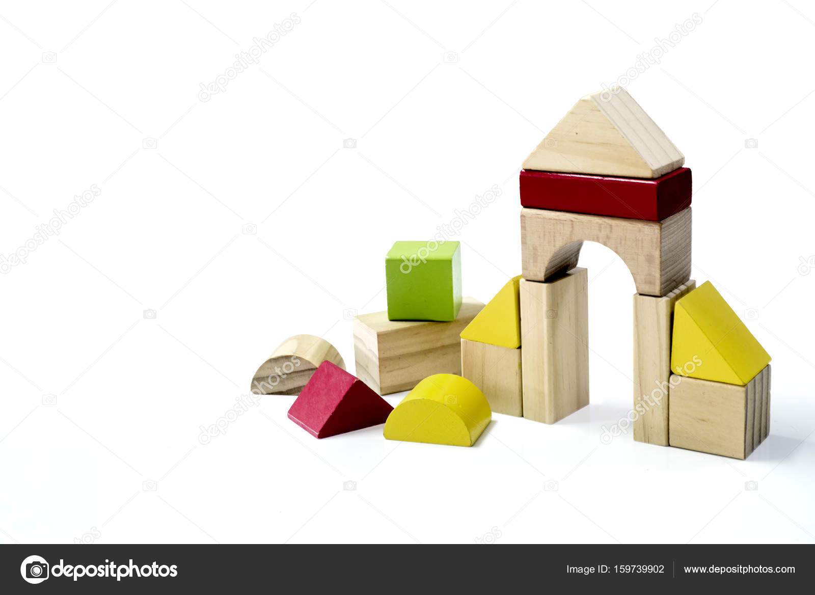 childrens wooden bricks