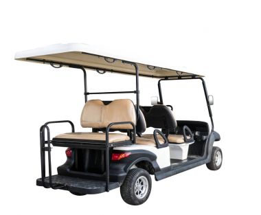 Golf izole araba beyaz arka plan