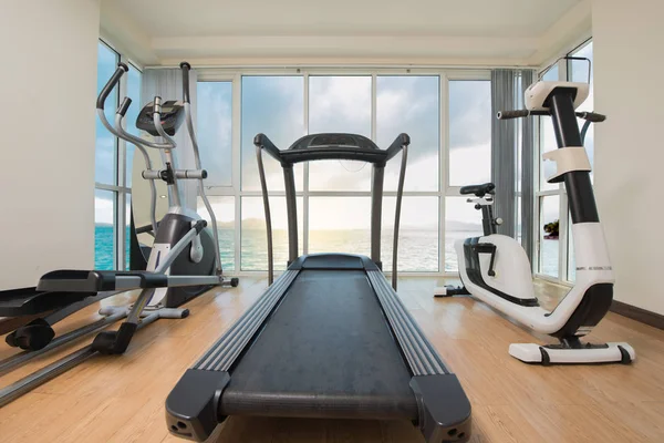 Private gym in luxury home