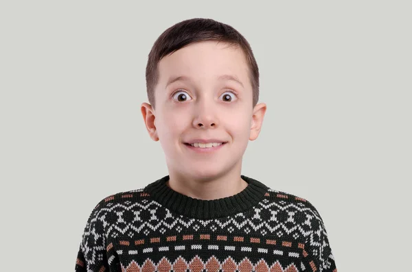 Portrait De Jeune Garcon Beau Garcon Portrait Studio Expression L Intimidation Stock Photo
