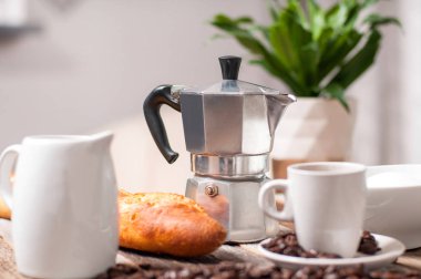 İtalyan kahve makinesi espresso ve kahve için 