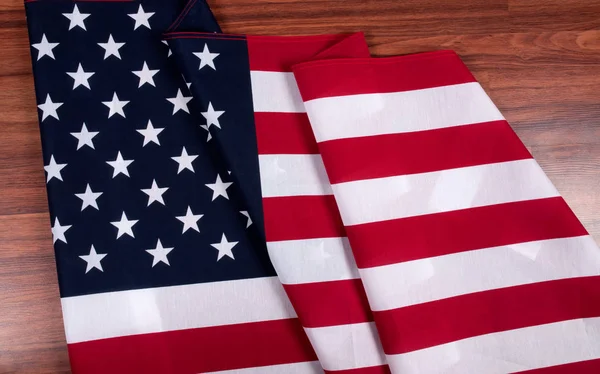 Прапор Сполучених Штатів. Американський символ. День незалежності. — стокове фото