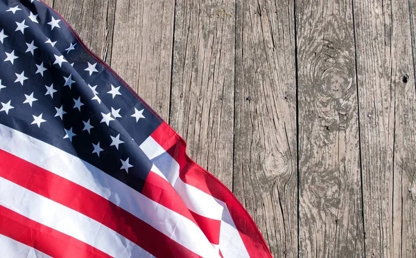 Bandeira dos Estados Unidos. Símbolo americano. Dia da independência . — Fotografia de Stock