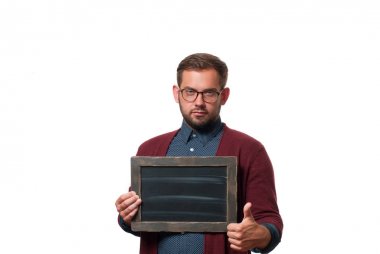 iş adamı holding boş yazı tahtası