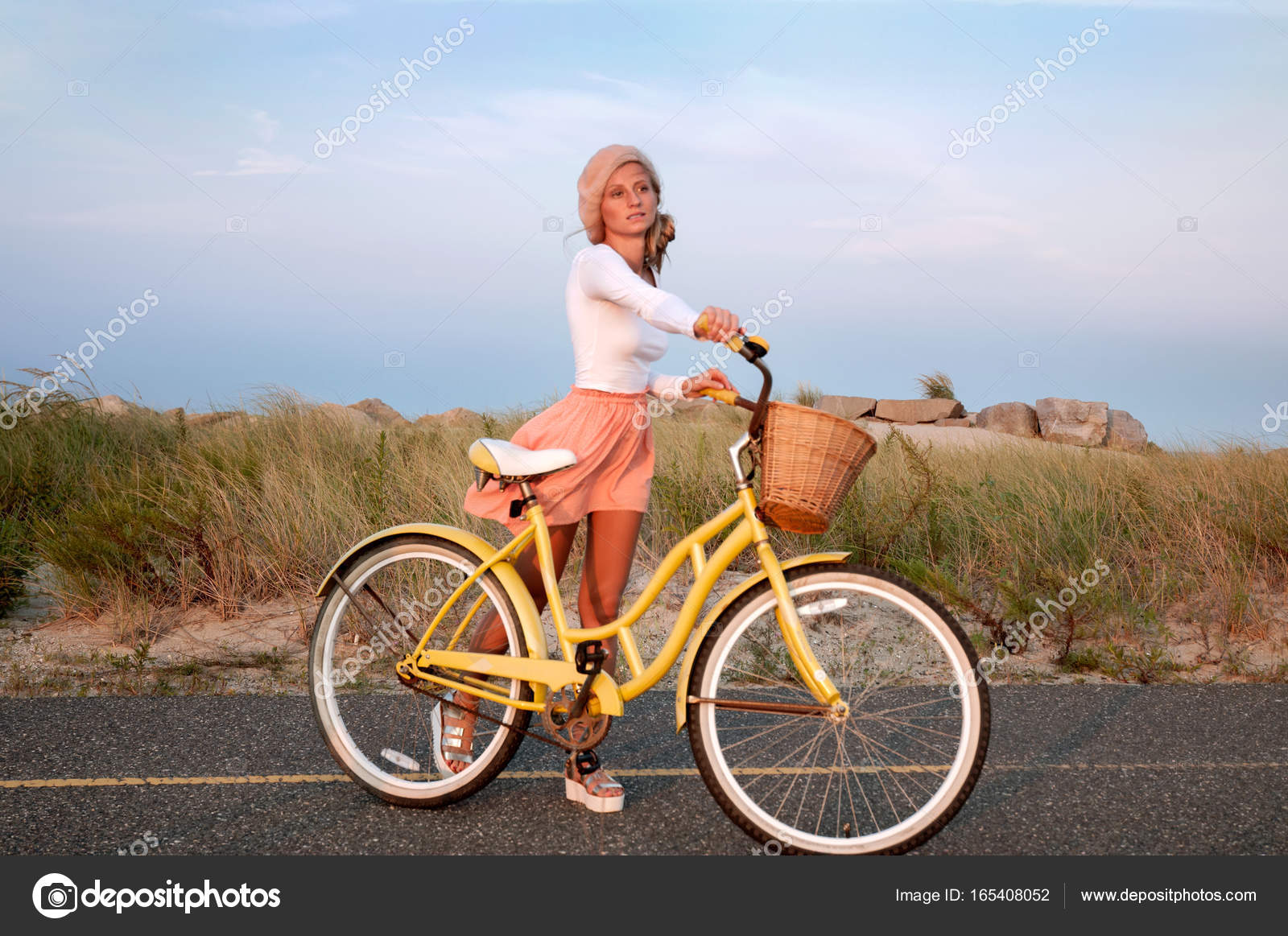 bike on the beach