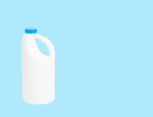 Plastic bottle of household detergent — Stock Photo, Image