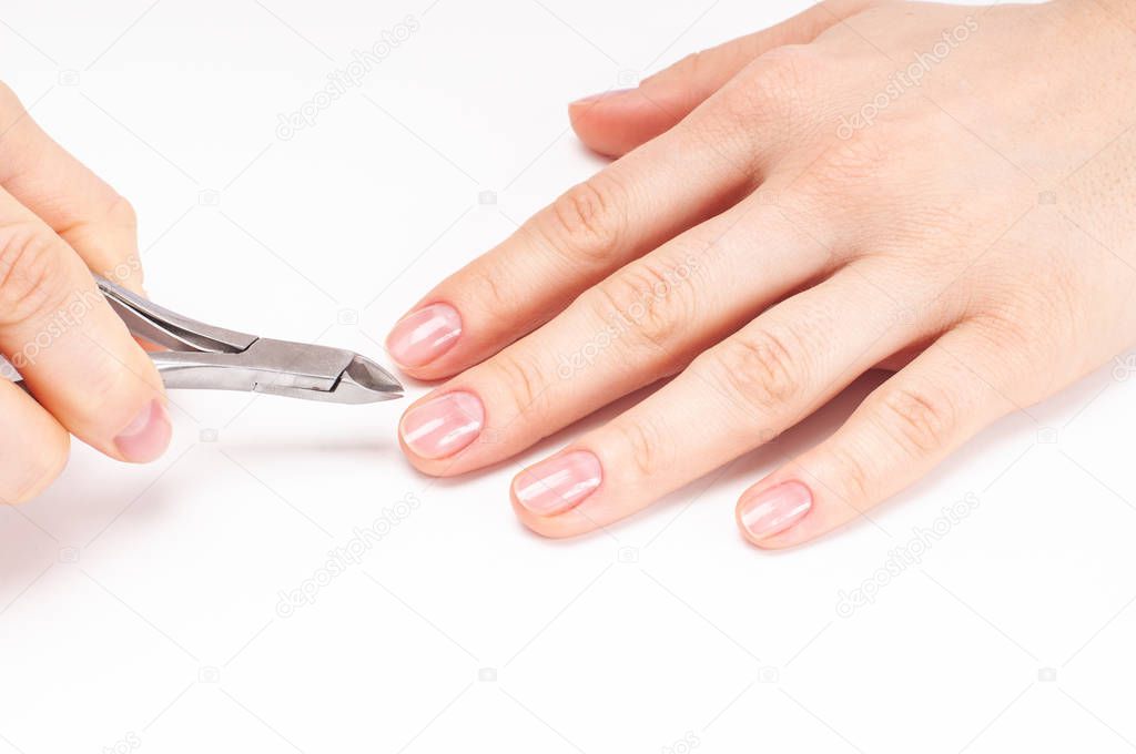  Beautiful woman's hands with perfect manicure