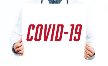 Koronavirüs karantinası kavramı. Roman Coronavirus 2019-NCoV. Kağıt üzerinde 