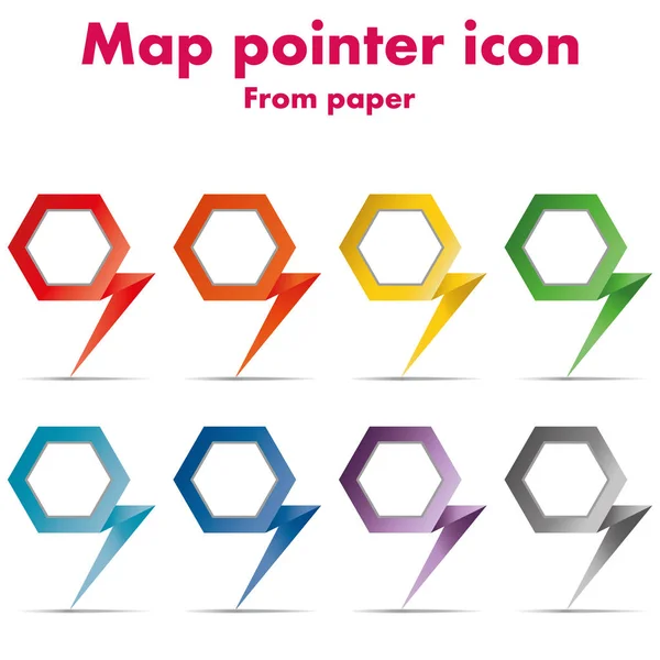 Simge harita işaretçi