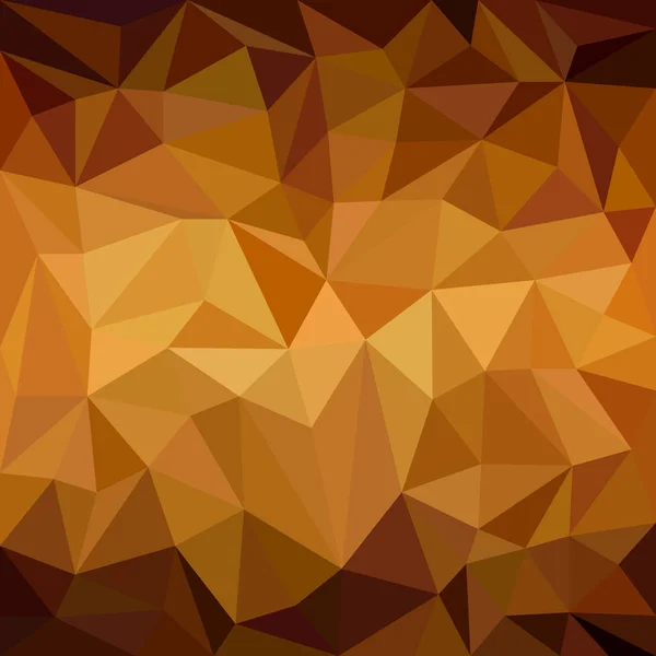 Fondo abstracto trigonal marrón . — Vector de stock