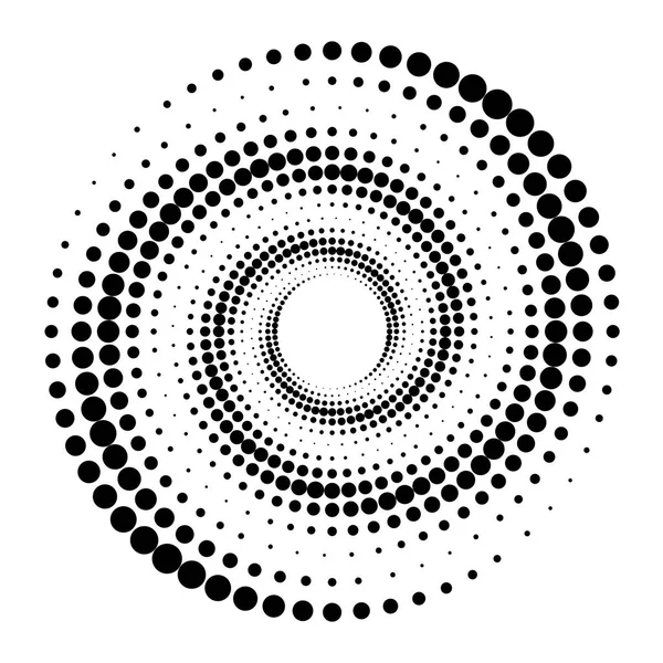 Fond de points ronds — Image vectorielle
