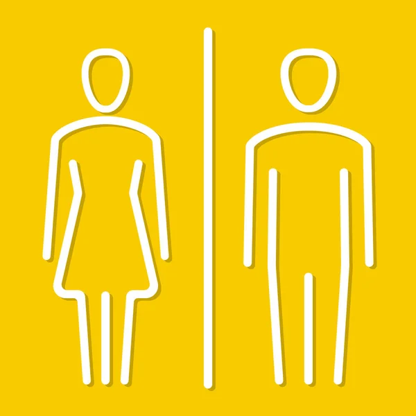 Erkekler ve kadınlar tuvalet