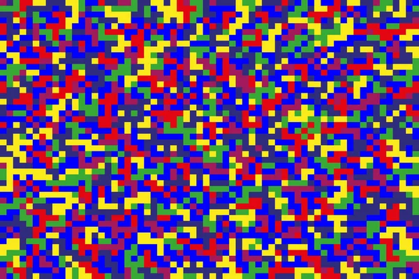 Bezszwowe jasnych pikseli kolorowe tło — Wektor stockowy