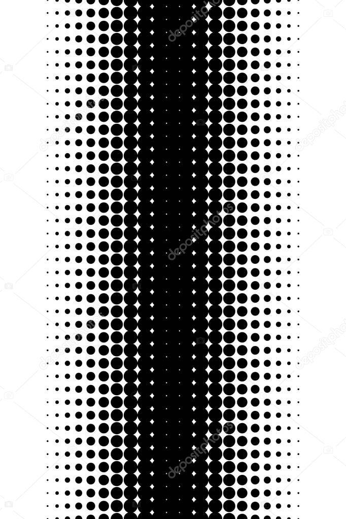 pattern of halftone dots