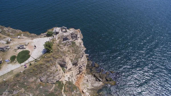 Vista aérea da capa de Kaliakra no Mar Negro — Fotografia de Stock