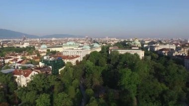 Havadan görünümü Sofya şehir, Bulgaristan