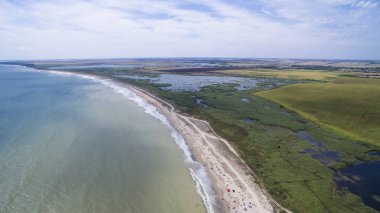 Durankulak Beach, Bulgaristan havadan görünümü