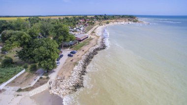 Durankulak Beach, Bulgaristan havadan görünümü