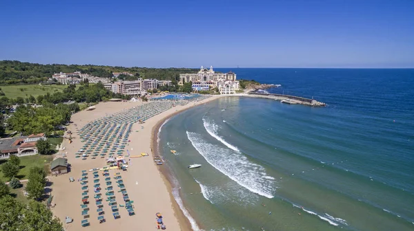 Luchtfoto van Dyuni resort, Bulgarije — Stockfoto