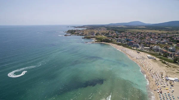 Вид с воздуха на курорт Лозенец, Болгария — стоковое фото