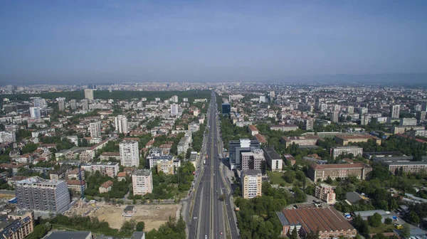 Hava görünümünü Tsarigradsko Chaussee, Sofia, Bulgaristan