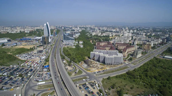 Hava görünümünü Tsarigradsko Chaussee, Sofia, Bulgaristan