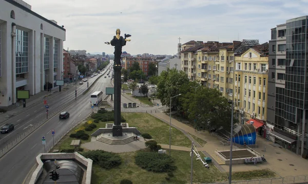 Luftaufnahme Des Sofia Denkmals Sofia Bulgaria — Stockfoto