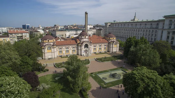 Luftaufnahme Des Museums Für Sofia Ehemaliges Bad Sofia Bulgarien — Stockfoto