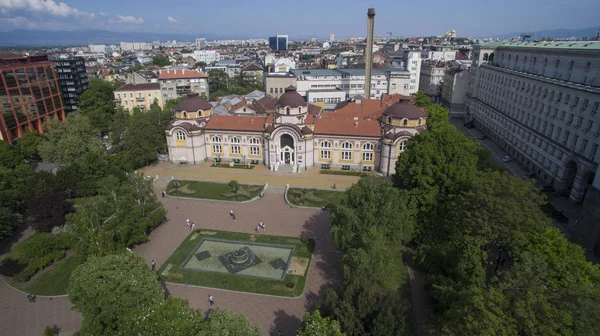 Luftaufnahme Des Museums Für Sofia Ehemaliges Bad Sofia Bulgarien — Stockfoto