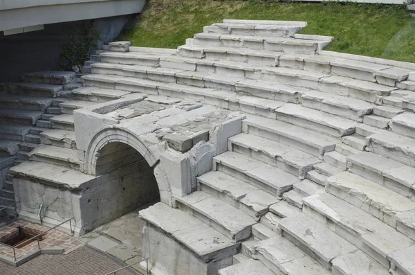 Rooman Stadion Plovdiv Bulgaria — kuvapankkivalokuva