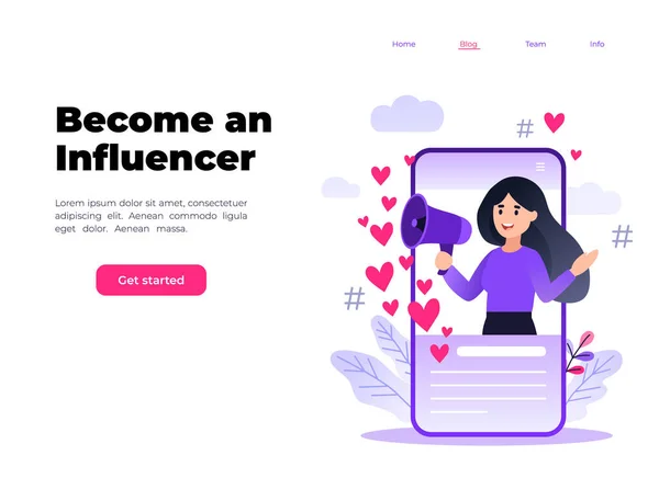 Geliştirme ekibi, online asistan. Ağda promosyon. 