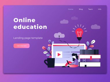 Halkın Karakterleri Takvimle Planlama Programı. Erkek ve Kadın Çalışmalarını ve Zamanlarını Düzenler. İş Planı ve Zaman Yönetimi Konsepti. Düz İzometrik Çizim.