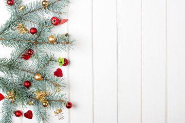 Noel arka plan. Metin için yer.