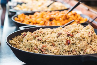 Kış Fuarı, geleneksel Ulusal çek sokak gıda.