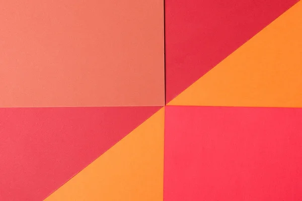 Tekstur latar belakang kertas berwarna abstrak dari merah, jingga . — Stok Foto