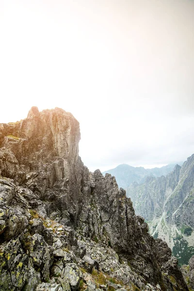 Rocky mountain landscape in High Tatry — Stock Photo, Image