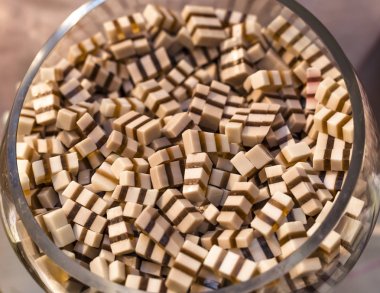 Küçük kalıp kahve kokulu sabun