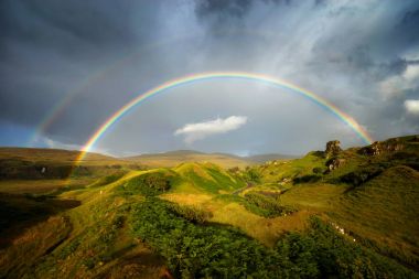 Fairy Glen rainbow clipart