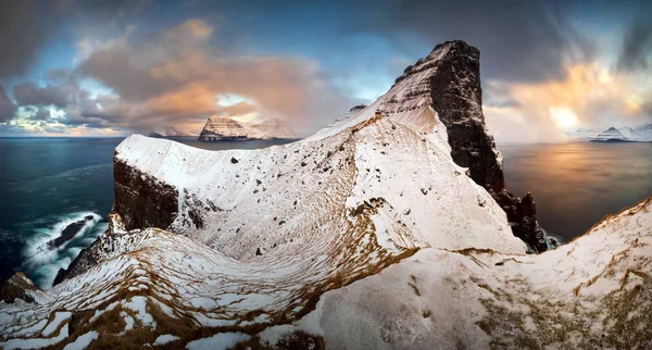 Kallur vintern panorama — Stockfoto